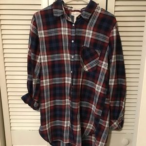 Oversized flannel